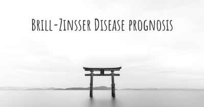 Brill-Zinsser Disease prognosis