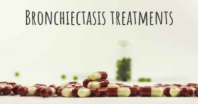 Bronchiectasis treatments