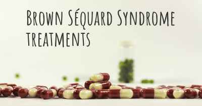 Brown Séquard Syndrome treatments