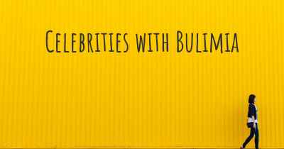 Celebrities with Bulimia