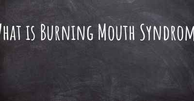 What is Burning Mouth Syndrome