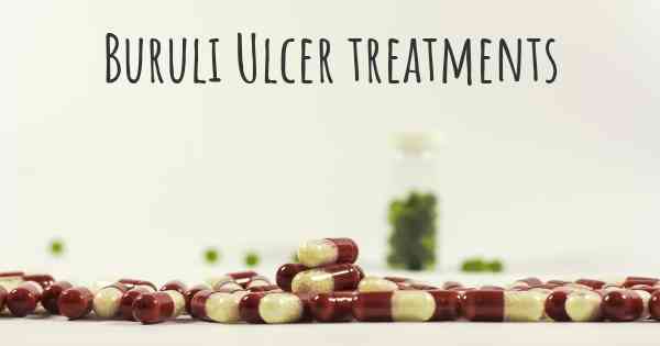 Buruli Ulcer treatments