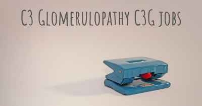 C3 Glomerulopathy C3G jobs