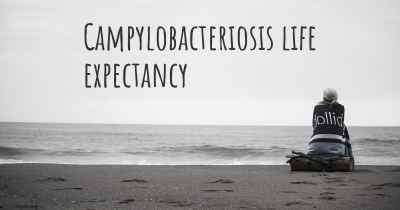 Campylobacteriosis life expectancy