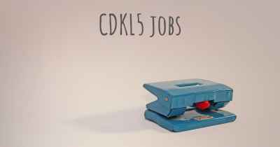 CDKL5 jobs