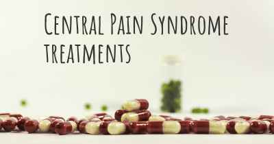 Central Pain Syndrome treatments