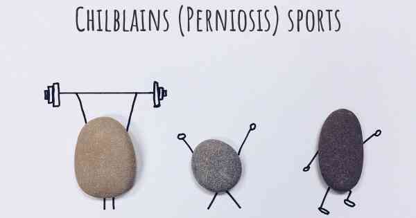 Chilblains (Perniosis) sports