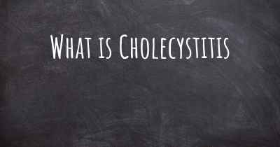 What is Cholecystitis