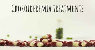 Choroideremia treatments