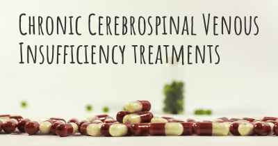 Chronic Cerebrospinal Venous Insufficiency treatments