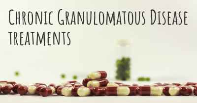 Chronic Granulomatous Disease treatments