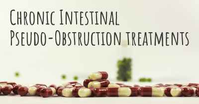 Chronic Intestinal Pseudo-Obstruction treatments