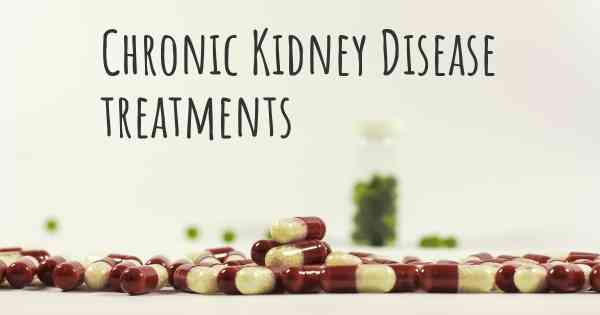 Chronic Kidney Disease treatments