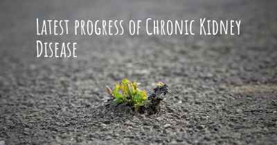 Latest progress of Chronic Kidney Disease
