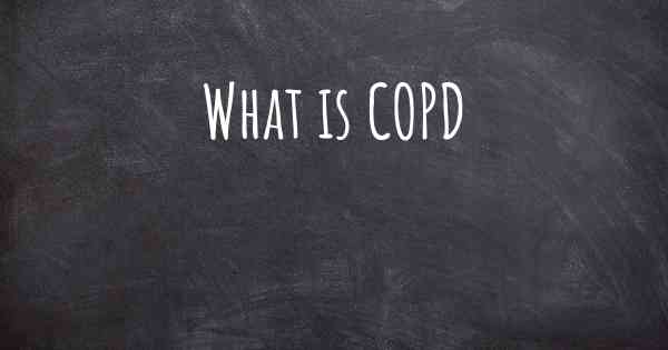 What is COPD