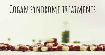 Cogan syndrome treatments
