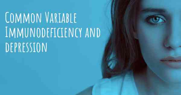Common Variable Immunodeficiency and depression