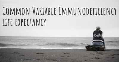 Common Variable Immunodeficiency life expectancy
