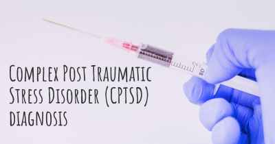Complex Post Traumatic Stress Disorder (CPTSD) diagnosis
