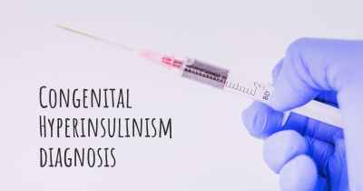 Congenital Hyperinsulinism diagnosis