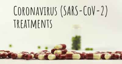 Coronavirus COVID 19 (SARS-CoV-2) treatments