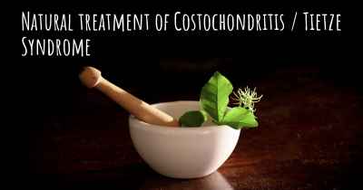 Natural treatment of Costochondritis / Tietze Syndrome
