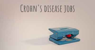Crohn's disease jobs