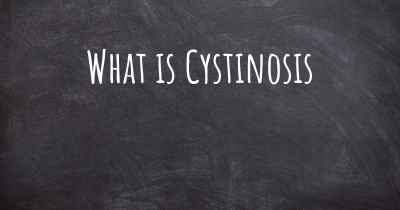 What is Cystinosis