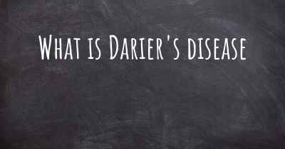 What is Darier's disease