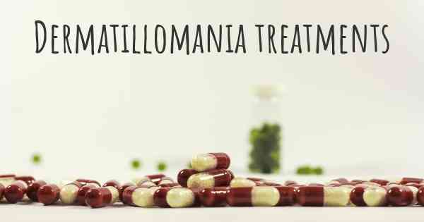 Dermatillomania treatments