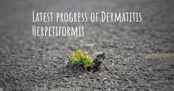 Latest progress of Dermatitis Herpetiformis