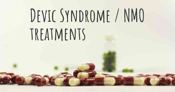 Devic Syndrome / NMO treatments