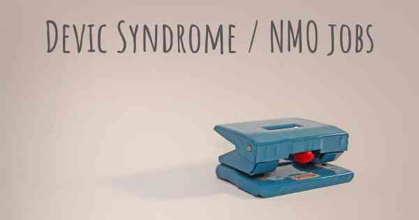 Devic Syndrome / NMO jobs
