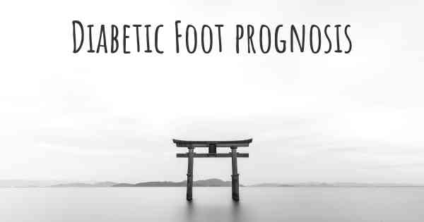 Diabetic Foot prognosis