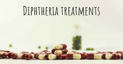 Diphtheria treatments