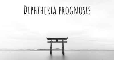 Diphtheria prognosis
