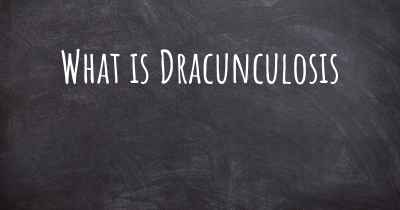 What is Dracunculosis