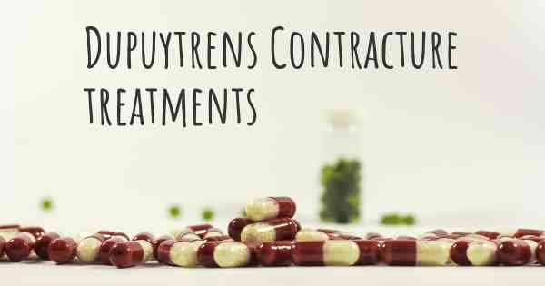 Dupuytrens Contracture treatments