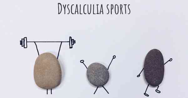 Dyscalculia sports