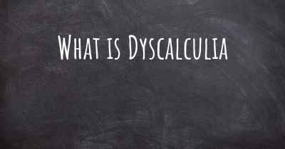 What is Dyscalculia