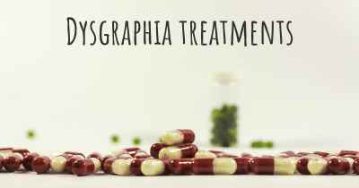 Dysgraphia treatments