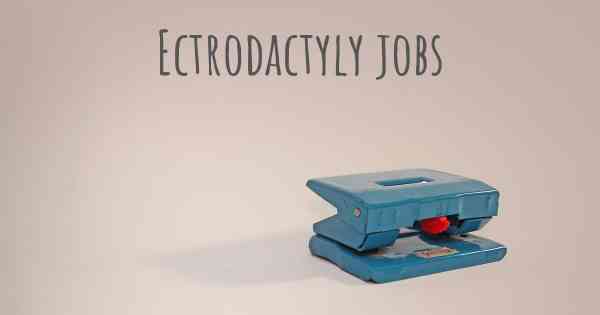 Ectrodactyly jobs