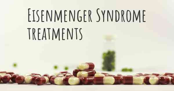 Eisenmenger Syndrome treatments