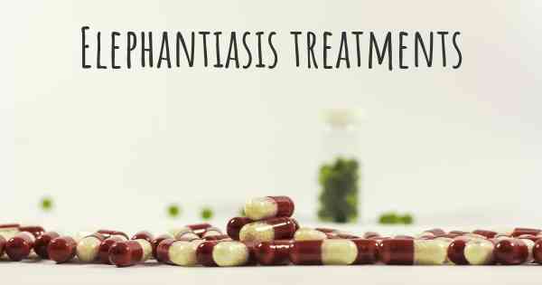 Elephantiasis treatments