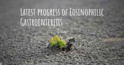 Latest progress of Eosinophilic Gastroenteritis