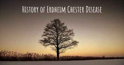 History of Erdheim Chester Disease