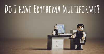 Do I have Erythema Multiforme?