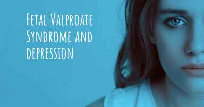 Fetal Valproate Syndrome and depression