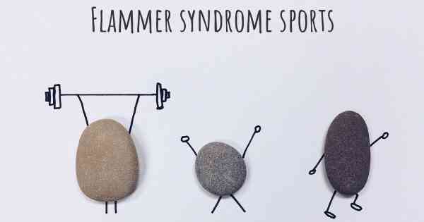 Flammer syndrome sports