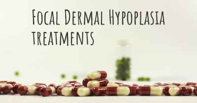 Focal Dermal Hypoplasia treatments